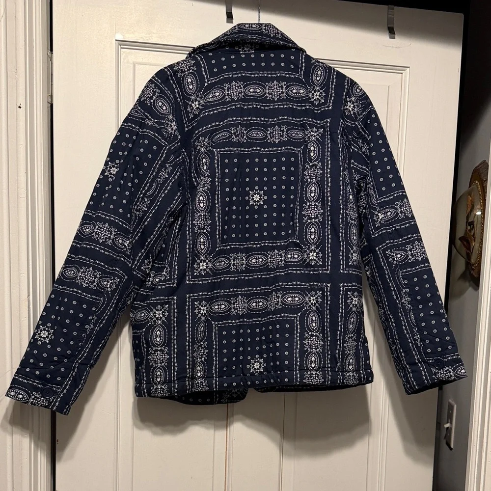 Madewell Bandana Printed padded jacket - Picture 3 of 3